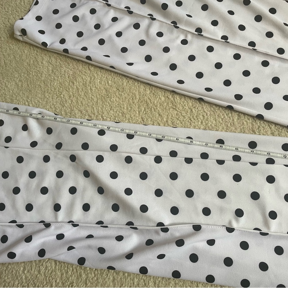 2 piece set Canvas Polka Dot High-Waisted Pants and Ye Mak sweater NWT - Picture 9 of 12